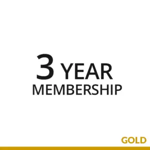 3 Year Gold Membership